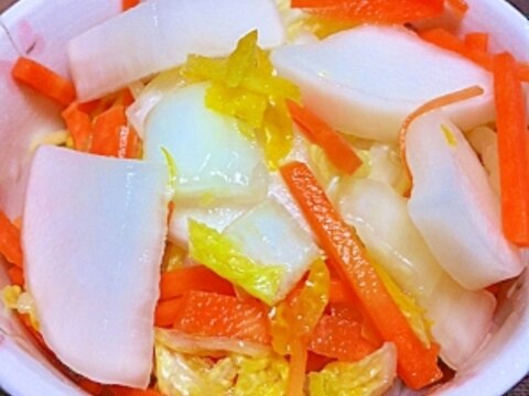 箸休めが止まらない！簡単、野菜の柚子漬け